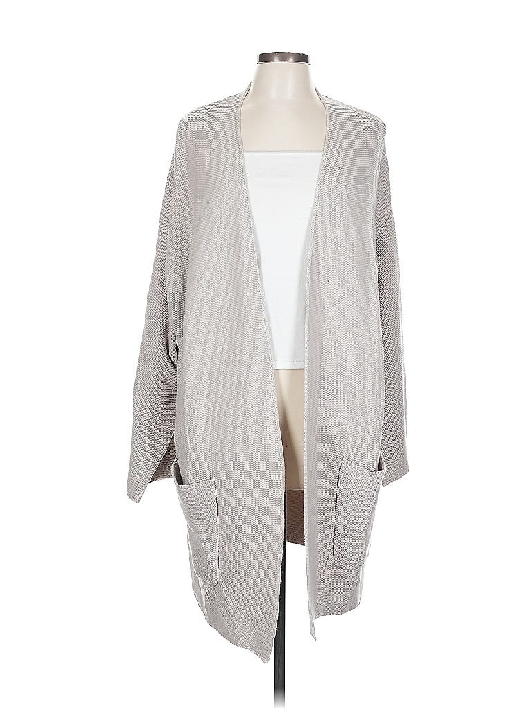 Pre-owned Mod Ref Cardigan Sweater In White