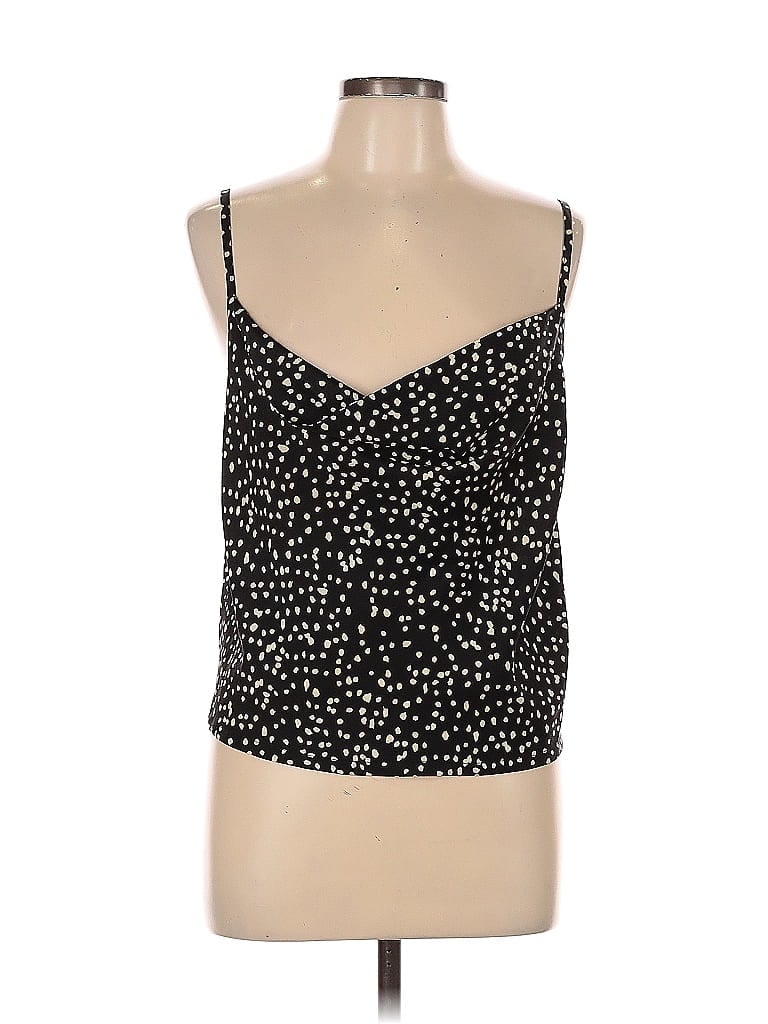 Pre-owned Nasty Gal Inc. Sleeveless Top Black Sweetheart Neckline Tops