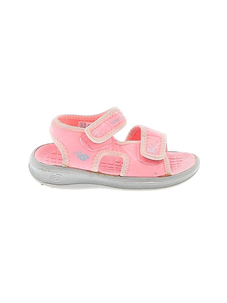 Click to view more detailed imagery on our partner's website Pre-owned New Balance Kids' Sandals In Pink