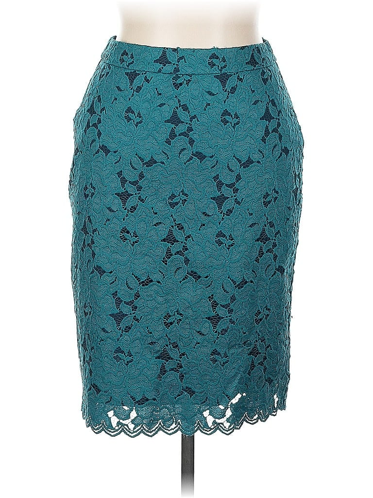 Pre-owned Hd In Paris Formal Skirt In Teal