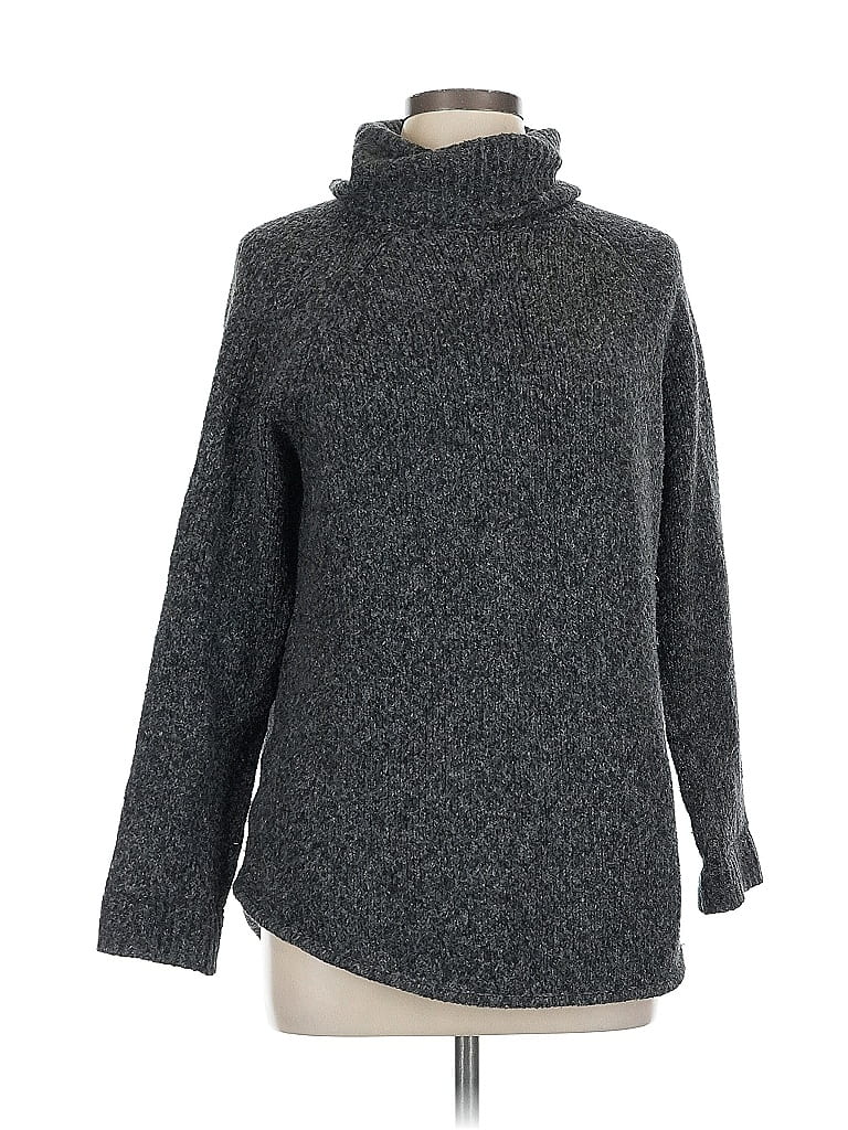 Pre-owned Michael Michael Kors Turtleneck Sweater In Gray