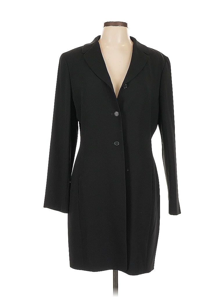 Pre-owned Tahari Coat In Black