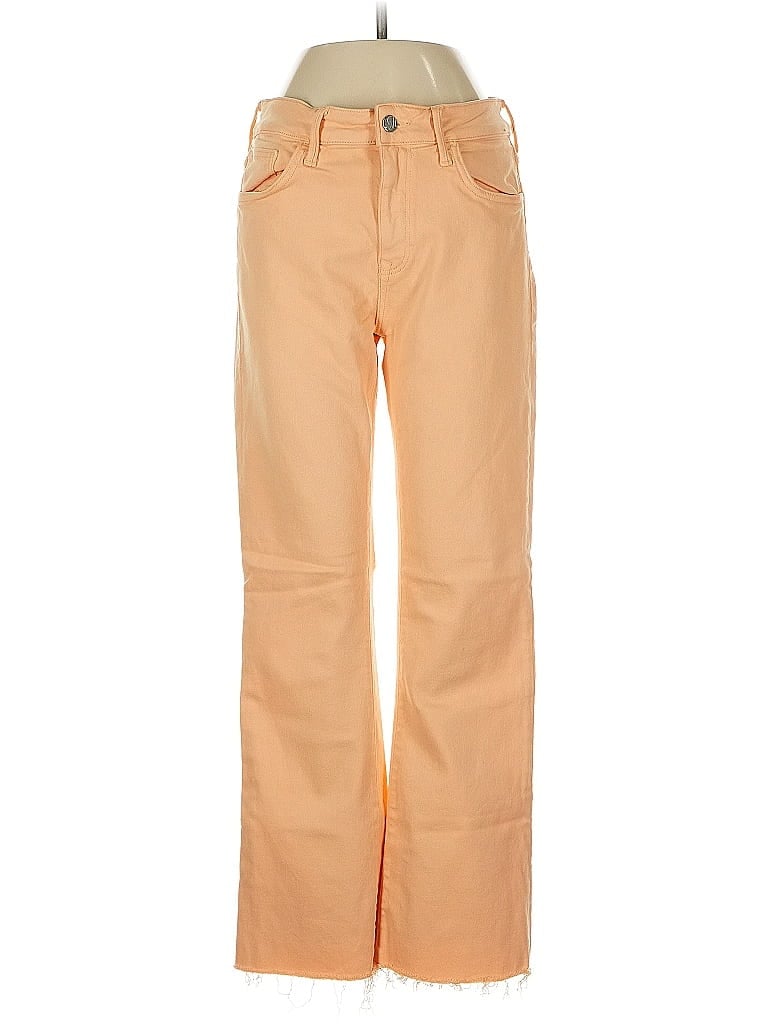MAVI Pre-owned Khaki Pant In Orange