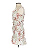 Zara Floral White Cocktail Dress Size S - photo 5