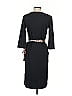 Zara Basic Solid Black Casual Dress Size S - photo 2