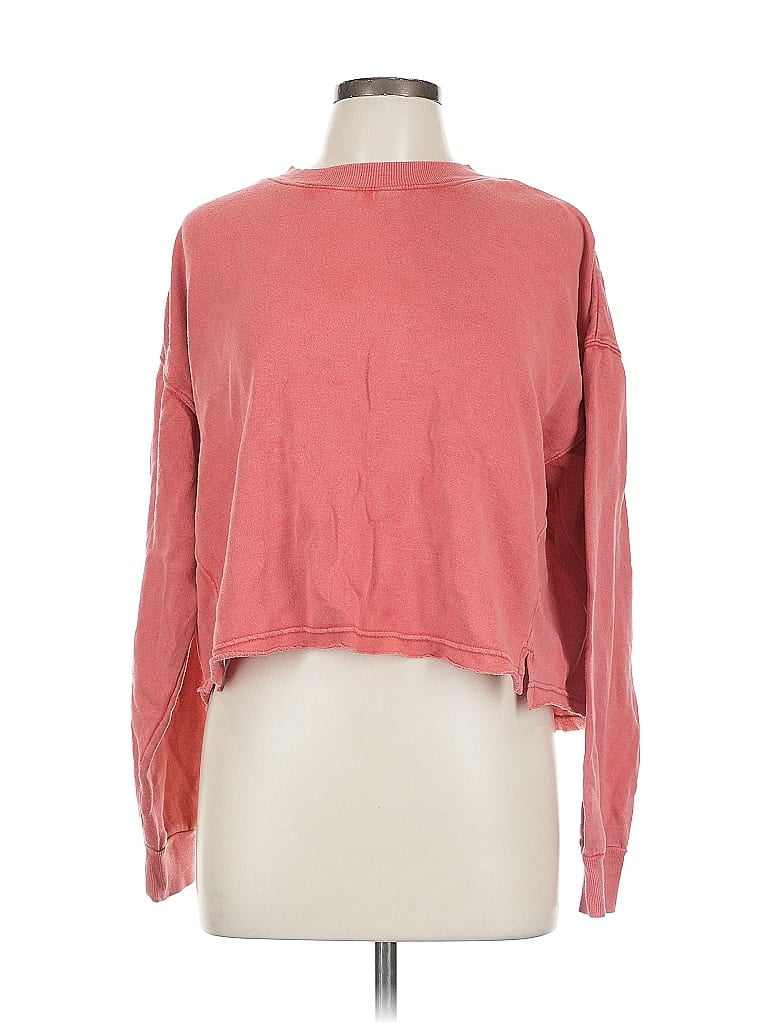 Pre-owned Z By Zella Sweatshirt In Pink