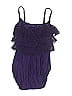 Longitude Purple One Piece Swimsuit Size 8 - photo 2