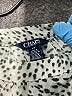 Chaps 100% Polyester Silver Short Sleeve Blouse Size L - photo 6