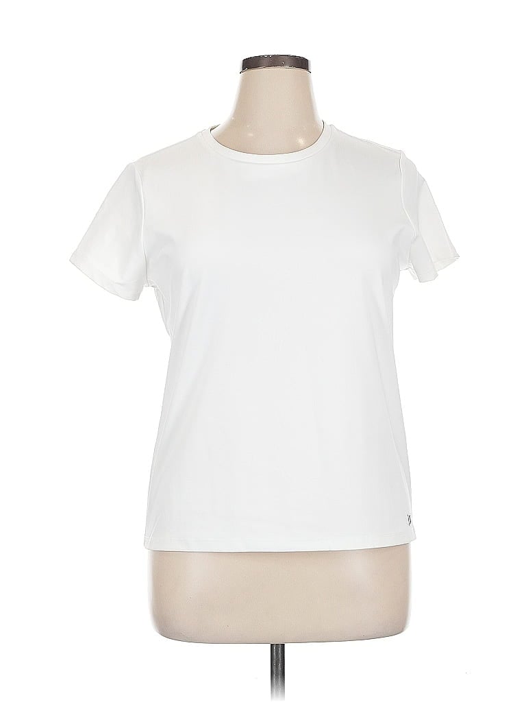 Pre-owned Calvin Klein Short Sleeve T-shirt In White