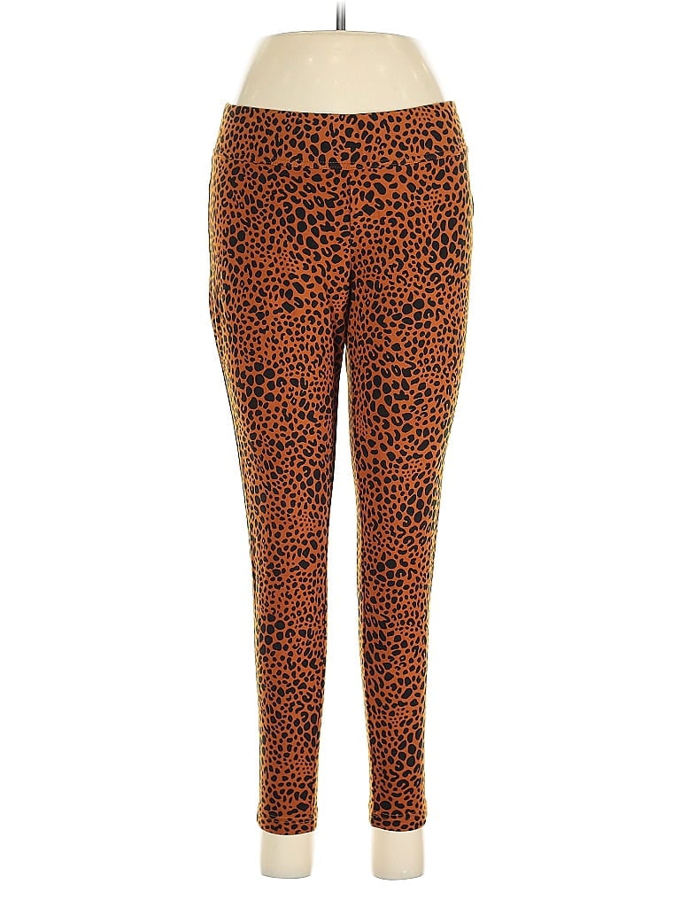 Click to view more detailed imagery on our partner's website Pre-owned Lands' End Leggings In Brown