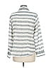 Chaser Stripes Gray Long Sleeve Button-Down Shirt Size M - photo 2