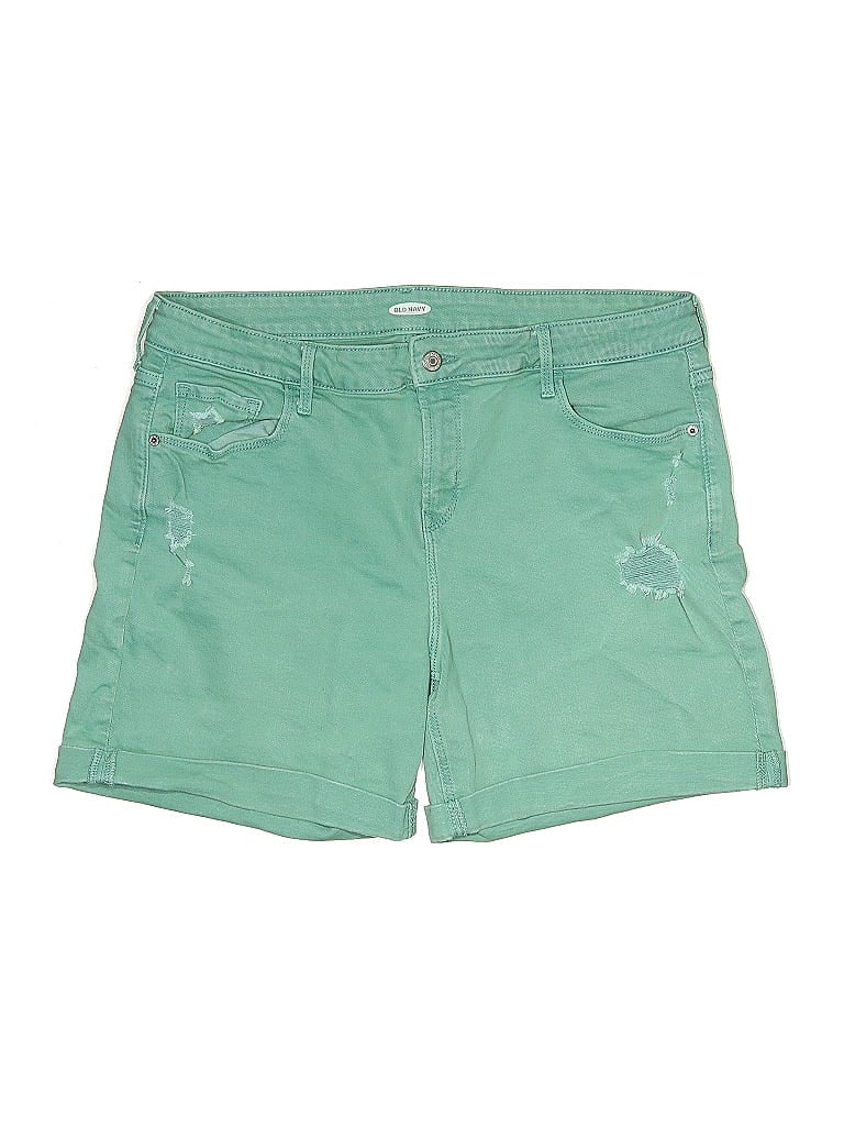 Pre-owned Old Navy Denim Shorts In Green