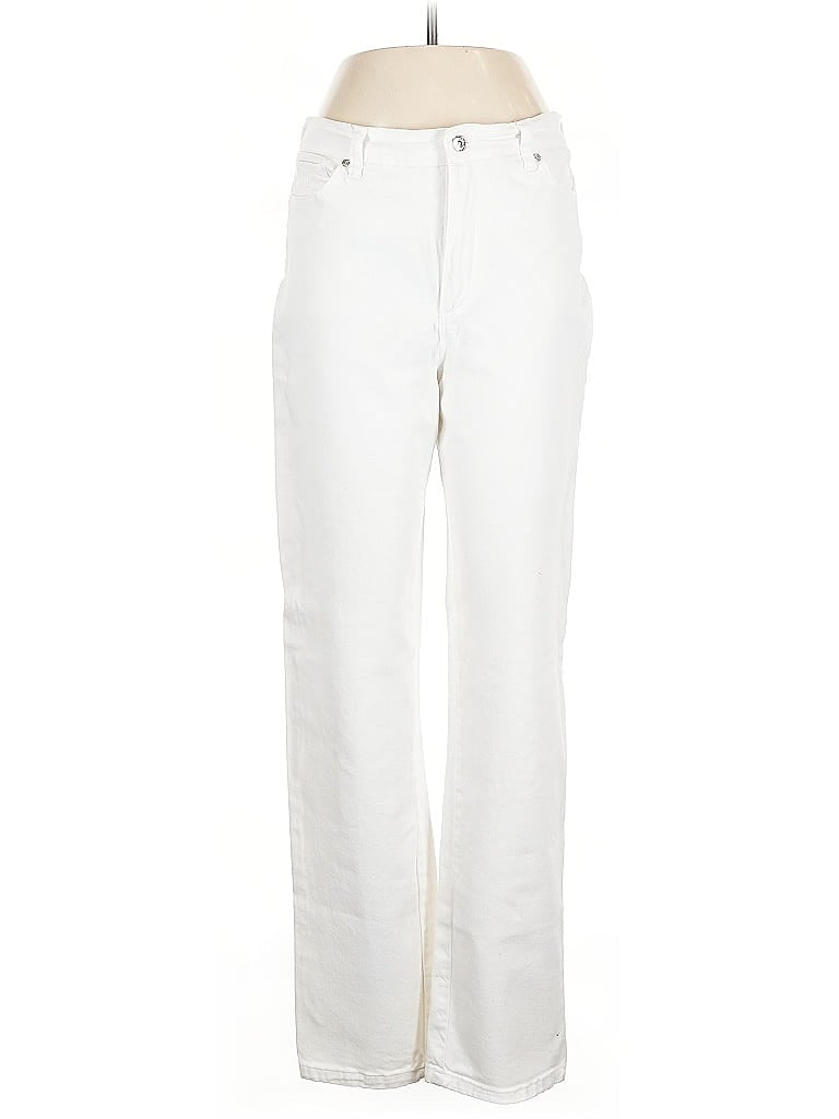 Pre-owned Gloria Vanderbilt Jeans In White