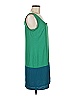 Thakoon for Target 100% Polyester Color Block Green Casual Dress Size M - photo 4