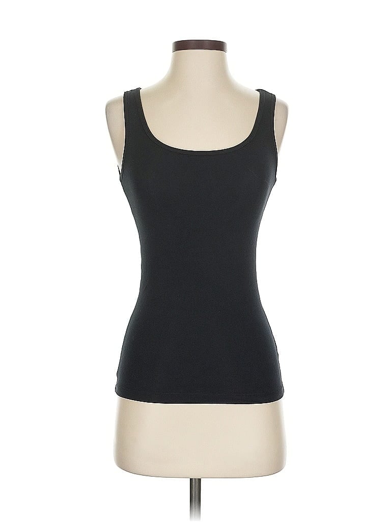 Pre-owned Gap Tank Top Black Strapless Neckline Tops