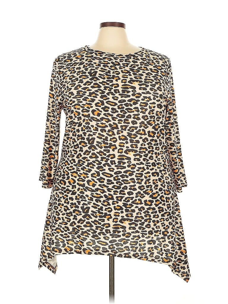 Pre-owned Lily By Firmiana Casual Dress In Brown