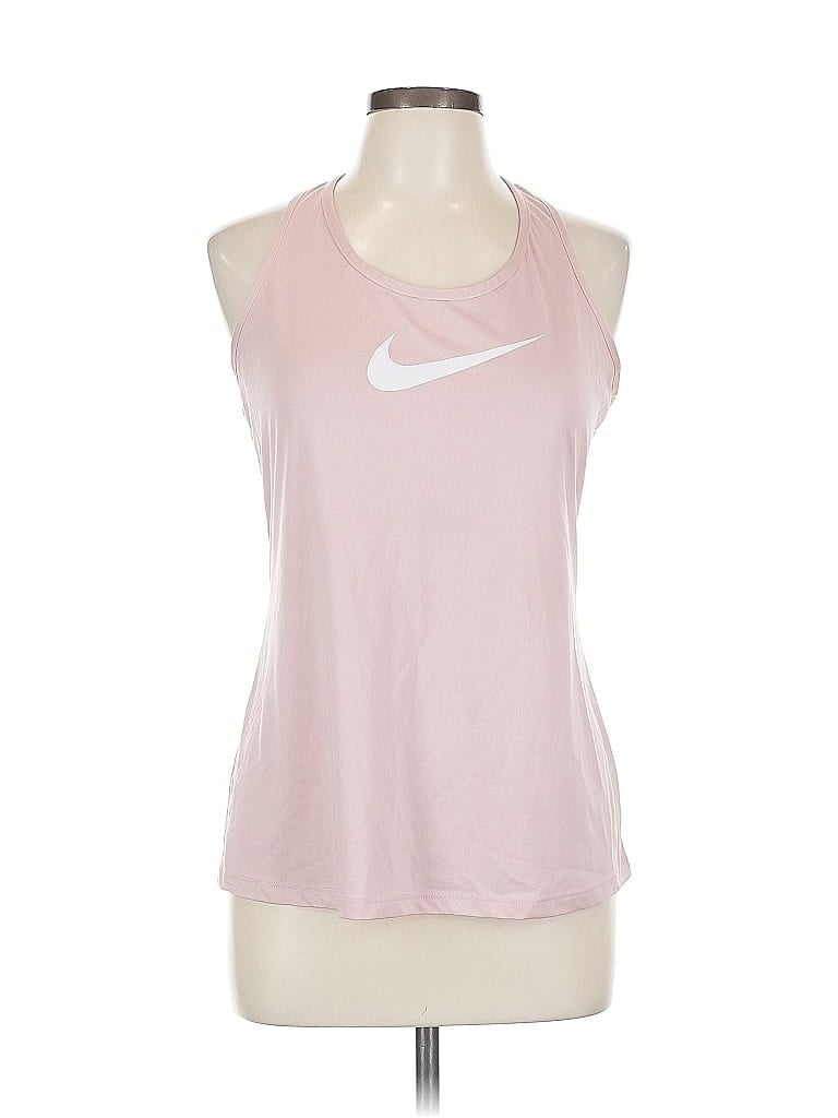 Pre-owned Nike Sleeveless T-shirt In Pink