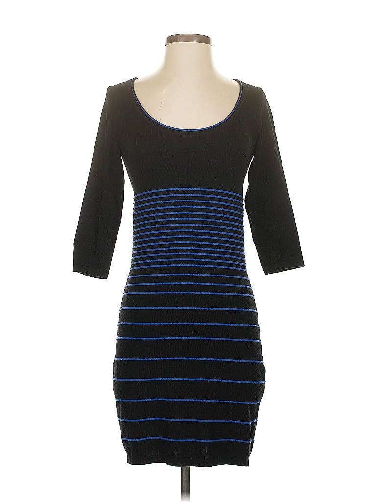 Pre-owned Max Studio Casual Dress In Black