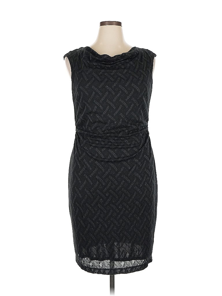 Pre-owned David Meister Cocktail Dress In Black
