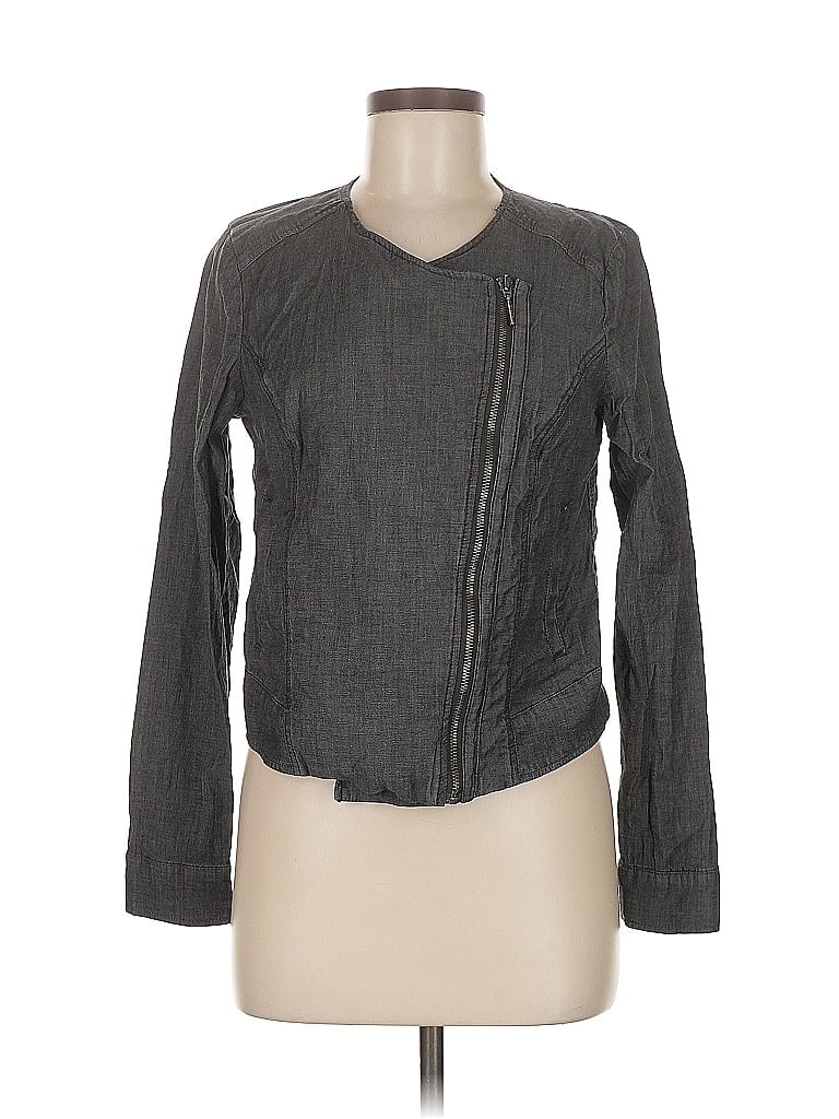 Pre-owned H By Halston Jacket In Gray