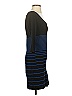 Max Studio Stripes Black Casual Dress Size S - photo 4