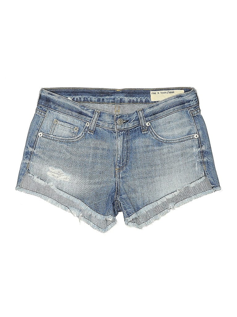 Pre-owned Rag & Bone Denim Shorts In Blue