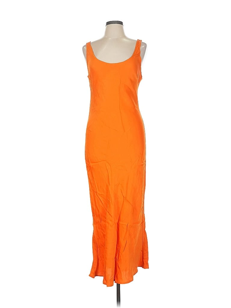 Pre-owned Electric & Rose Casual Dress In Orange