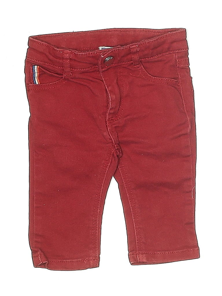 Pre-owned Jacadi Babies' Jeans In Red