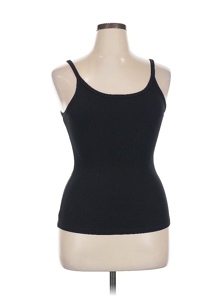 Click to view more detailed imagery on our partner's website Pre-owned Fashion Tank Top Black Strapless Neckline Tops