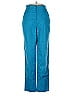 The Script Color Block Blue Casual Pants Size 0 - photo 1