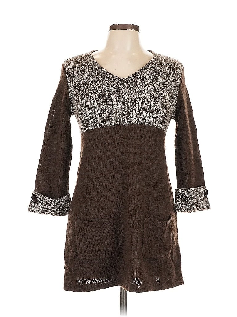 Pre-owned Style & Co Casual Dress In Brown