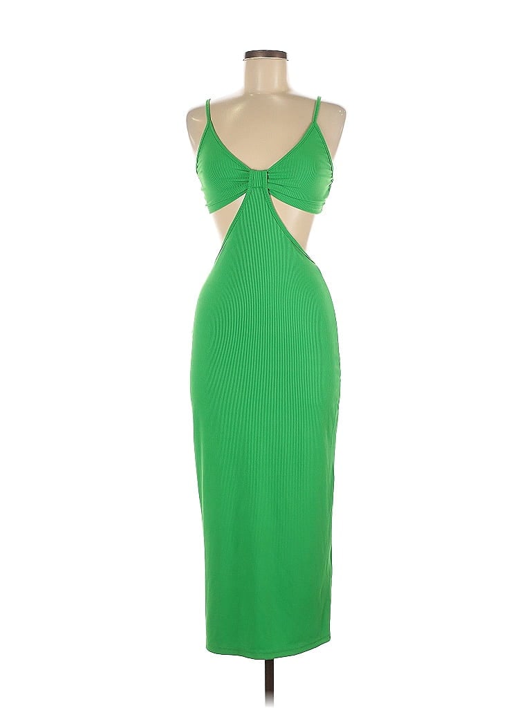 Pre-owned Shein Cocktail Dress In Green