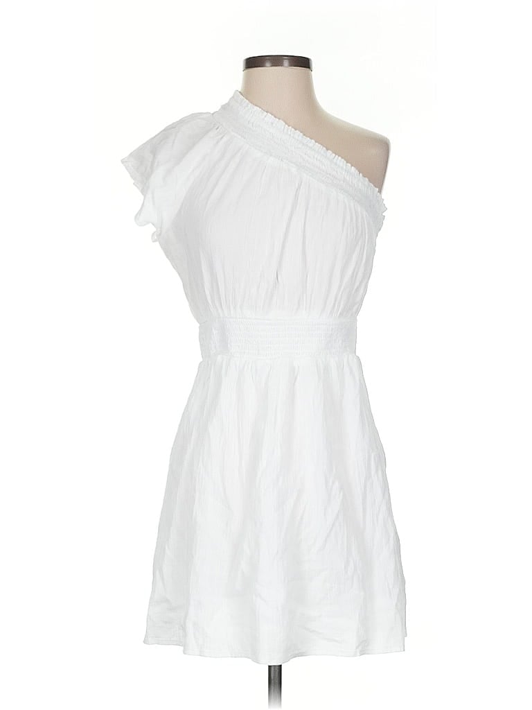 Pre-owned Aerie Casual Dress In White
