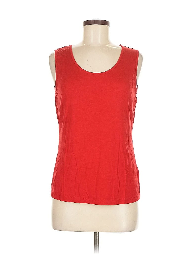 Pre-owned Basler Sleeveless T-shirt In Red