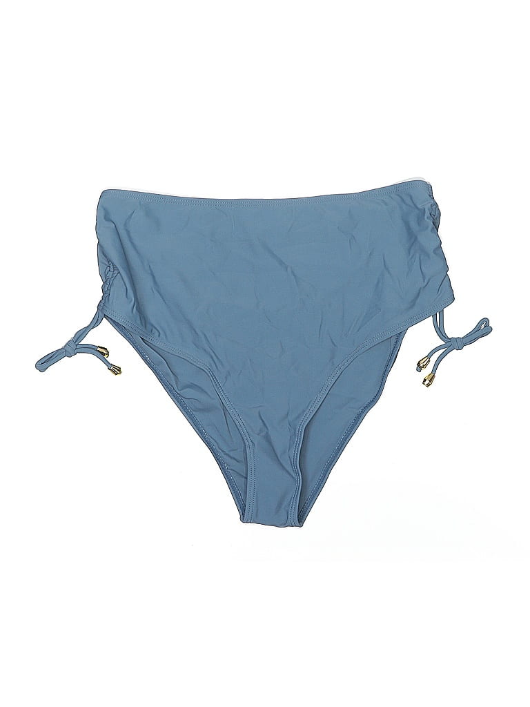 Pre-owned Unbranded Swimsuit Bottoms In Blue