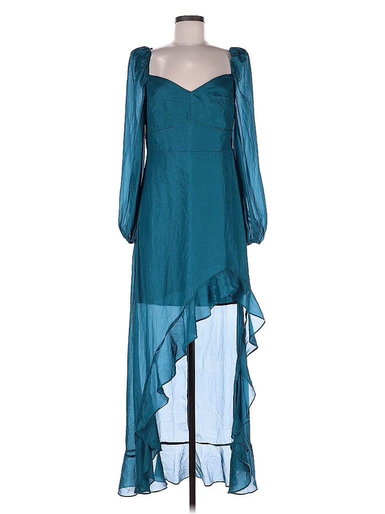 Click to view more detailed imagery on our partner's website Pre-owned Floret Studios Cocktail Dress In Blue