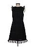J.Crew 100% Polyester Tweed Black Cocktail Dress Size 4 - photo 1