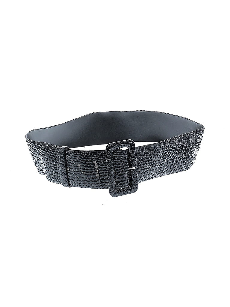Pre-owned Unbranded Belt In Black