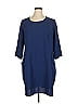 BB Dakota Solid Blue Casual Dress Size 2X - photo 1
