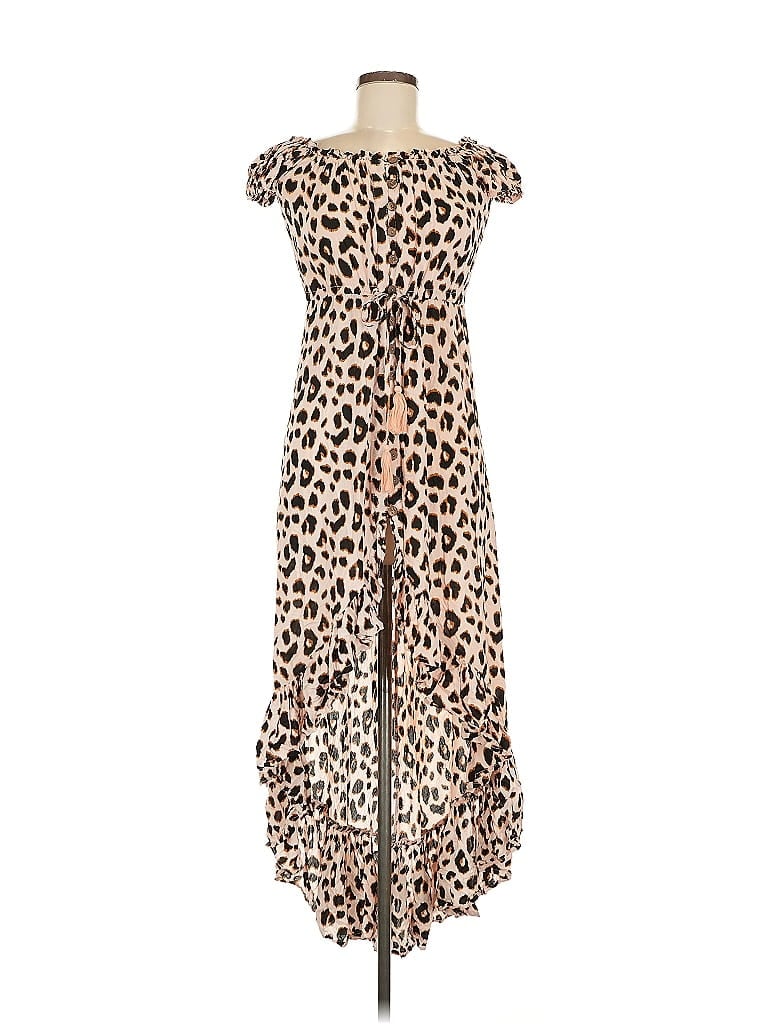 Click to view more detailed imagery on our partner's website Pre-owned Tiare Hawaii Casual Dress In Brown