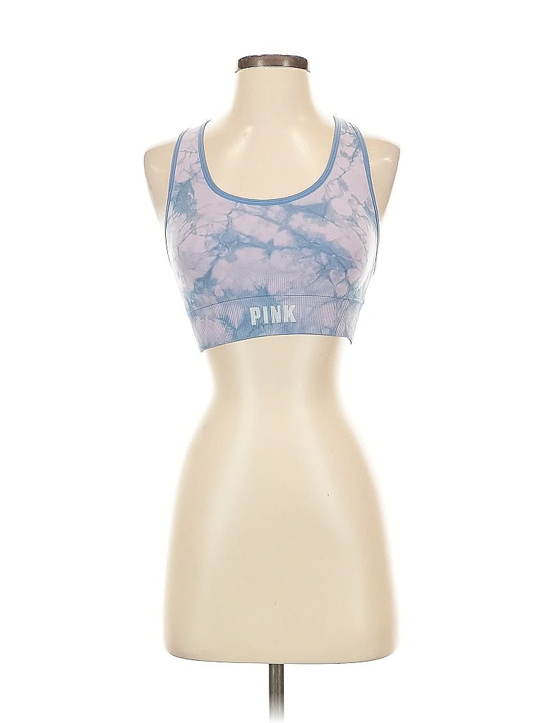 Pre-owned Victoria's Secret Pink Sports Bra In Purple