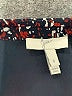 Joie 100% Polyester Print Red Black Casual Skirt Size 0 - photo 3