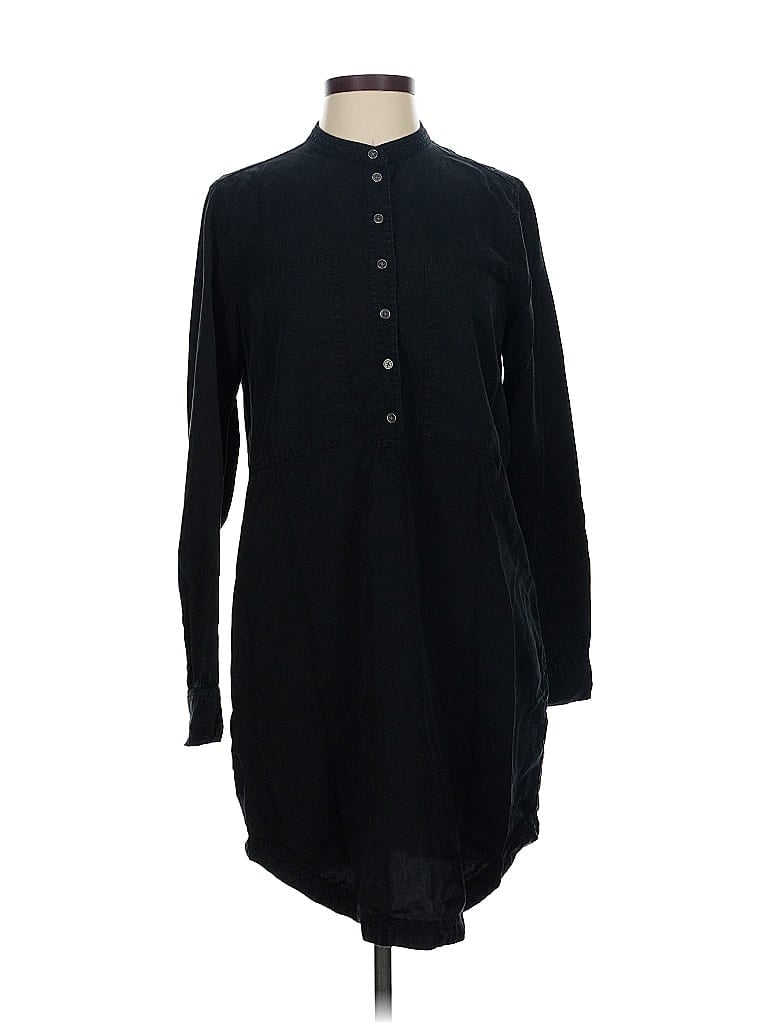 Pre-owned Lou & Grey Casual Dress In Black