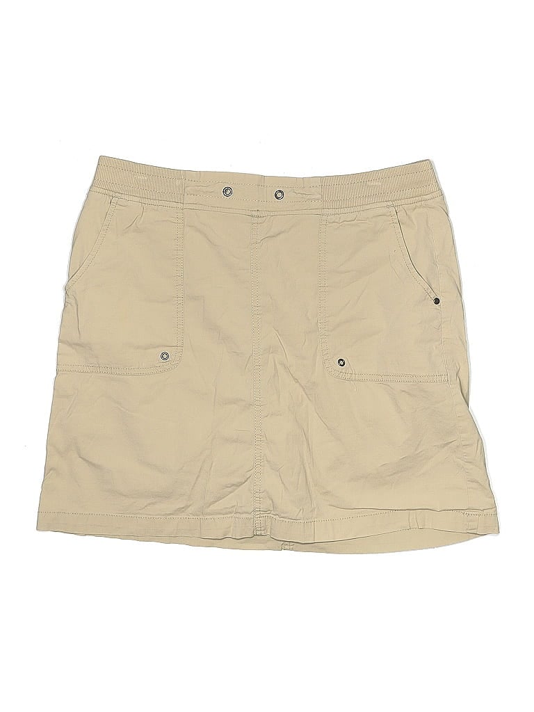 Pre-owned Croft & Barrow Skort In Brown