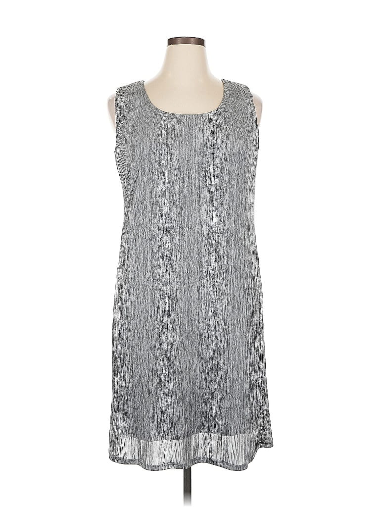 Pre-owned R & M Richards Casual Dress In Gray