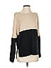 Vince. Color Block Tan Pullover Sweater Size XS - photo 1