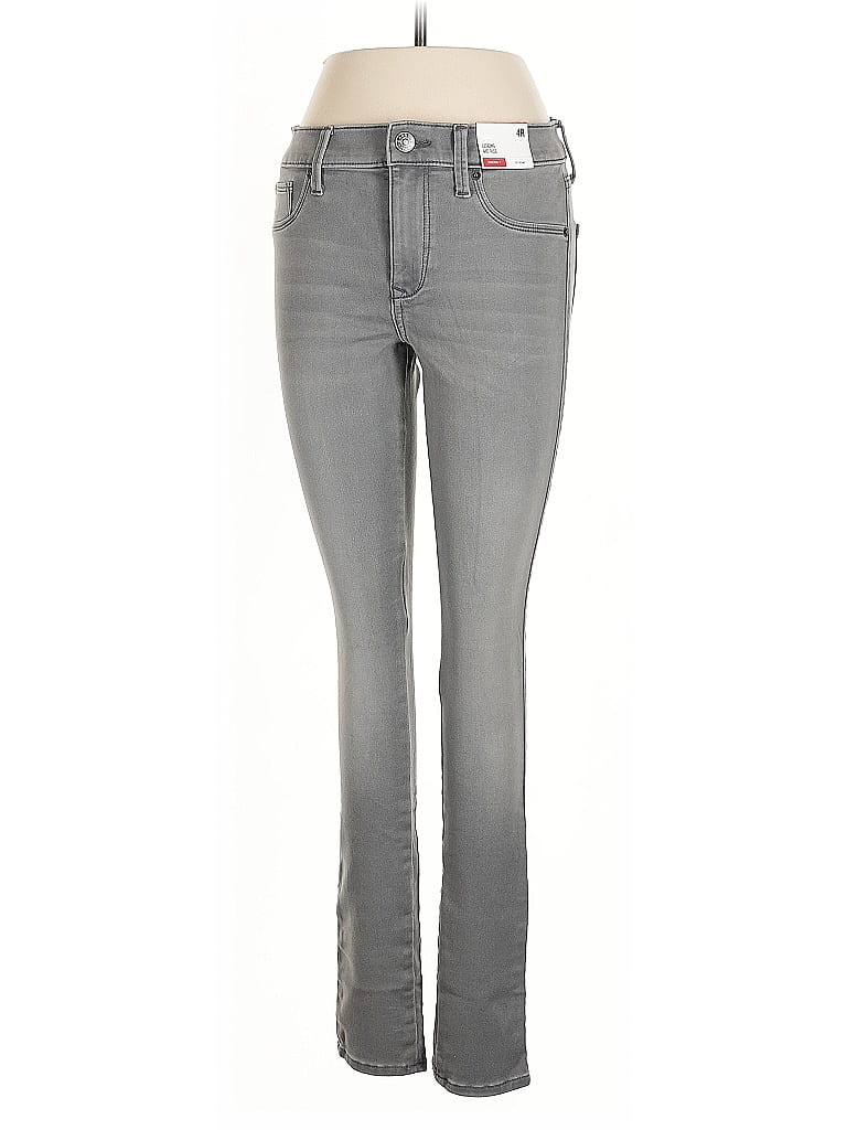 Pre-owned Express Jeans In Gray