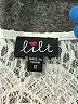 Tilt 100% Polyester Chevron-herringbone Teal Casual Dress Size 12 - photo 4