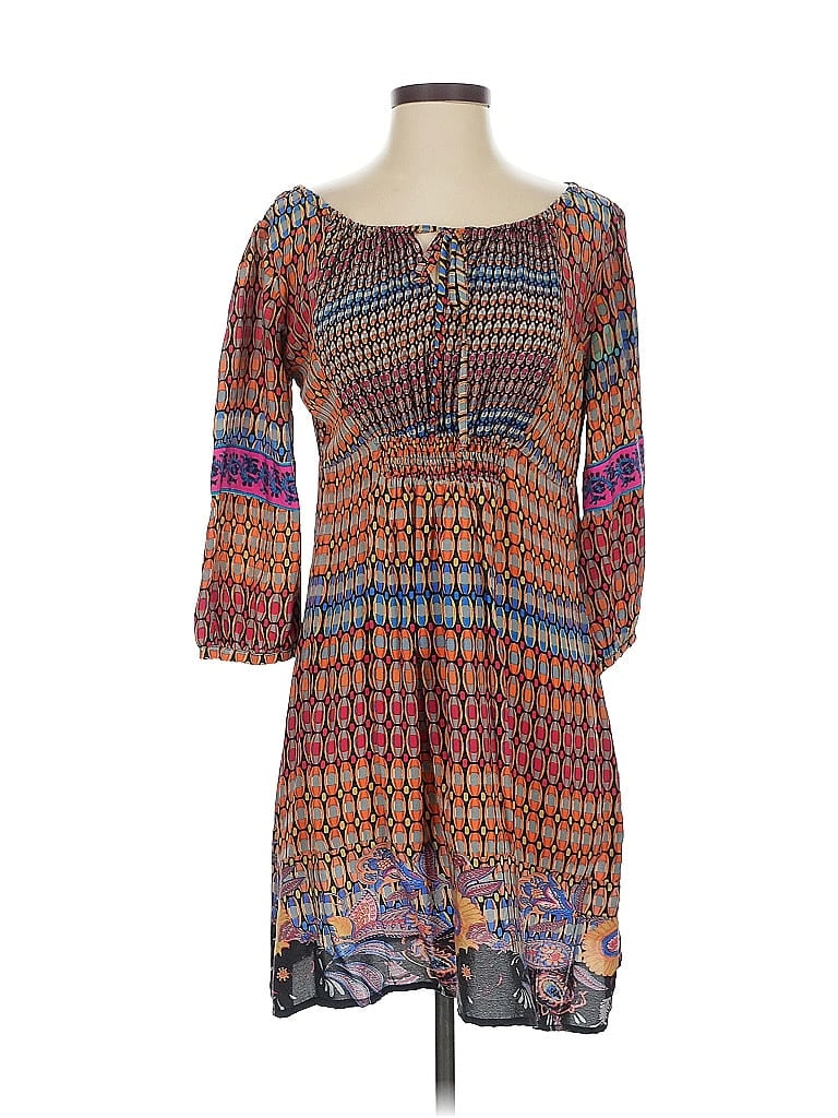 Click to view more detailed imagery on our partner's website Pre-owned Tolani Casual Dress In Brown