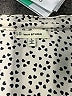 Max Studio 100% Polyester Animal Print Ivory Short Sleeve Blouse Size L - photo 6